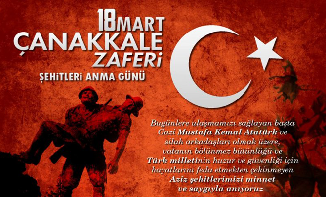 Çanakkale savaşı, 18 Mart 1915 - 9 Ocak 1916 tarihleri arasında gerçekleşmiştir.