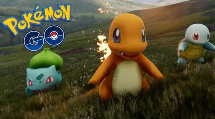 Pokémon GO başlangıç Pokémon'ları Bulbasaur, Charmander ve Squirtle